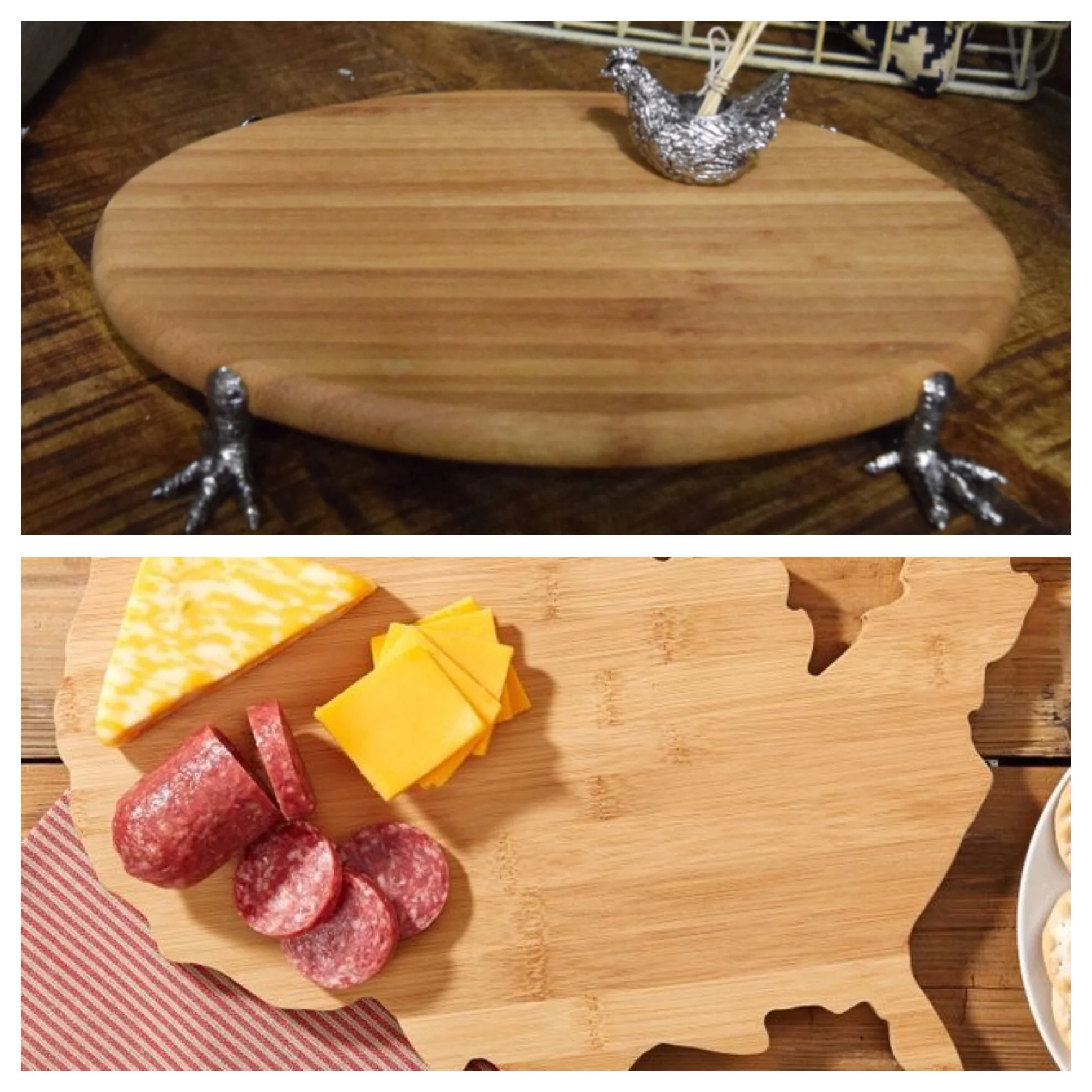 Of course we can't forget the food and hors d'oeuvres... your guests will love these adorable cheeseboards.