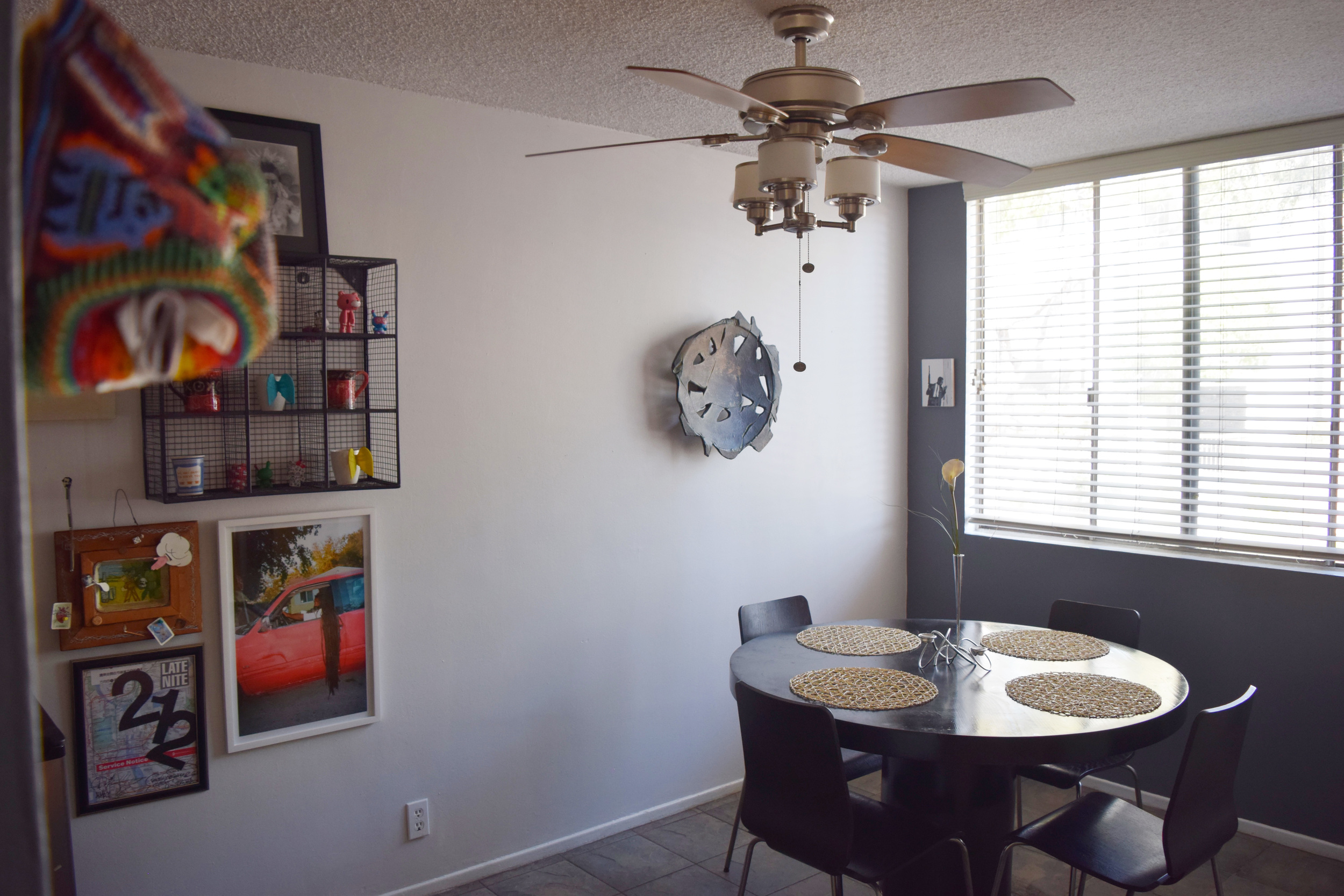 Curated Art, Dining Room