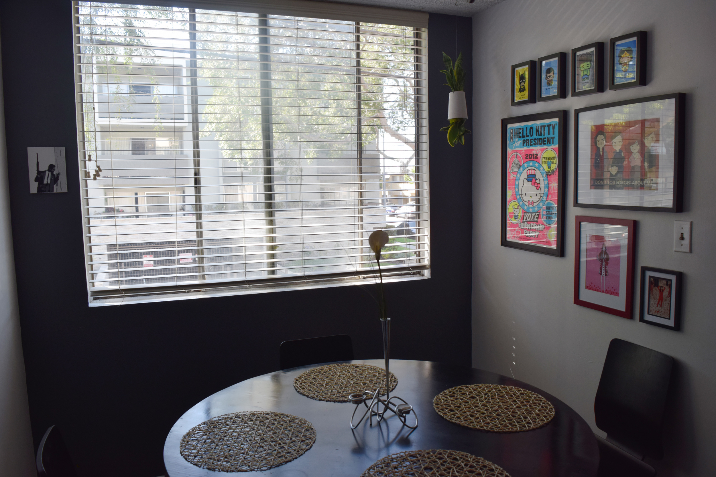 Curated Art, Eclectic Gallery Wall, Dining Room