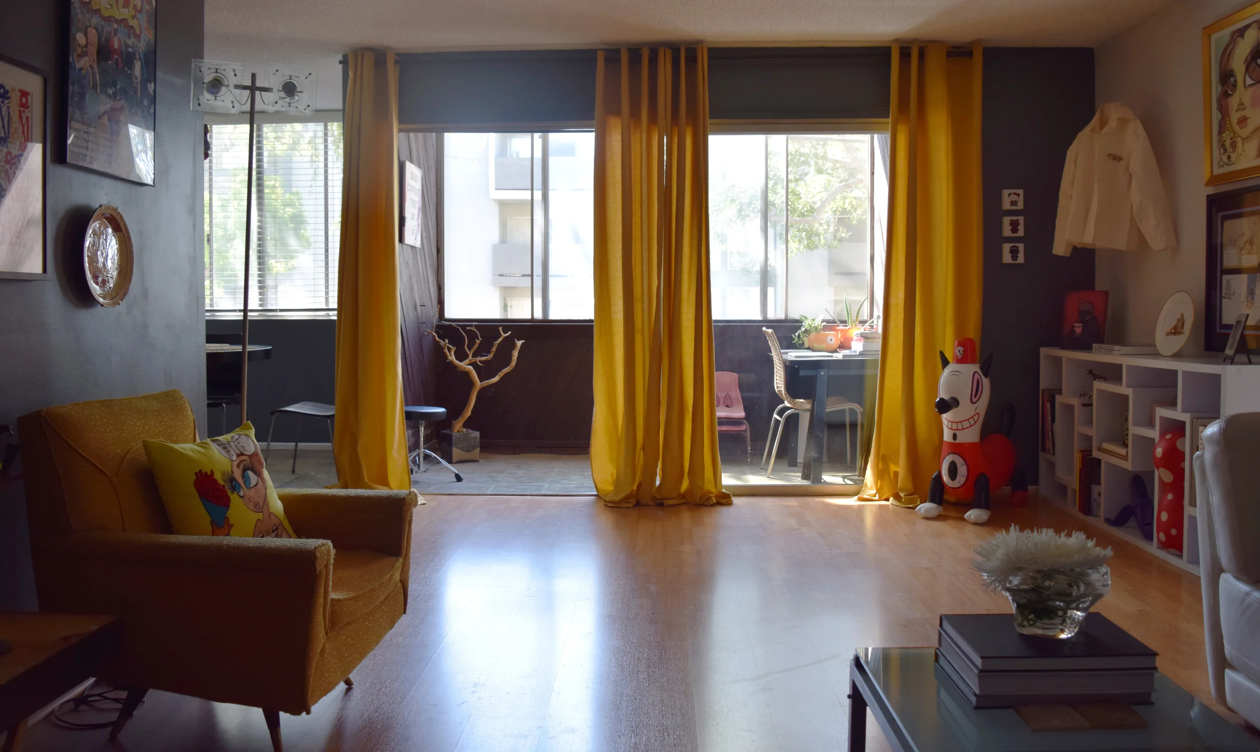 Curated Art, Eclectic Gallery Wall