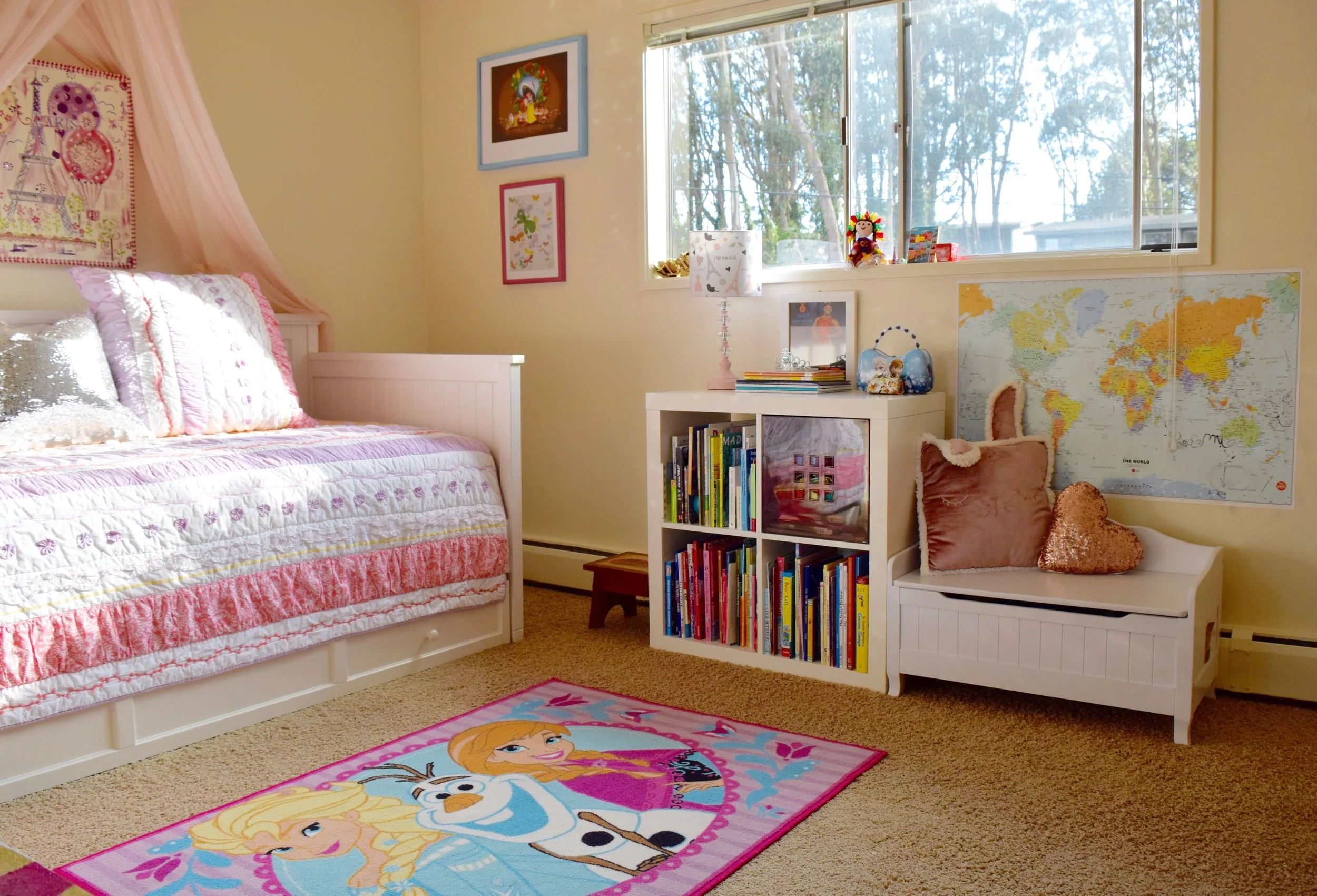 San Francisco Home: Girl's Bedroom