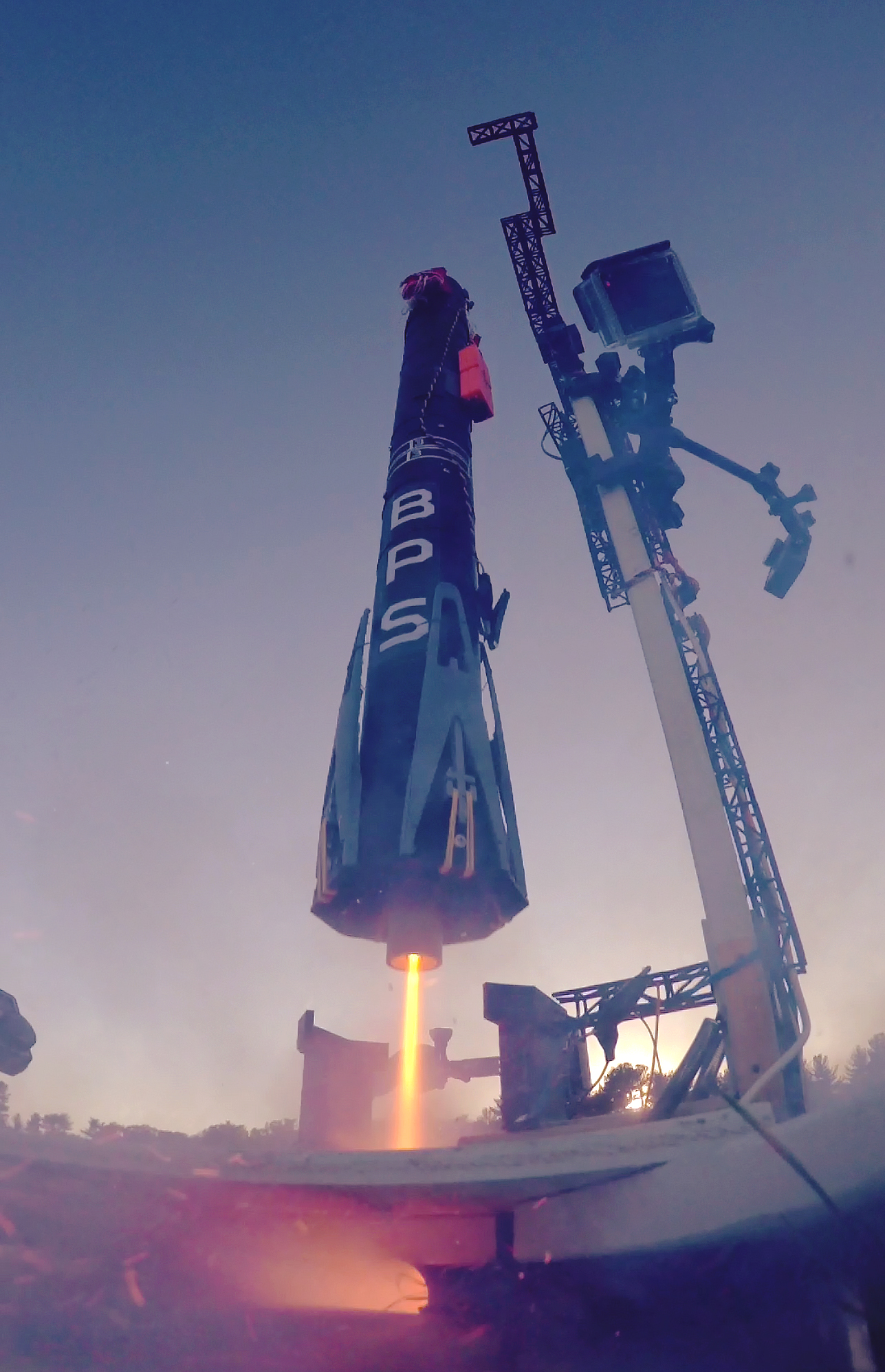 Liftoff of Echo TV3