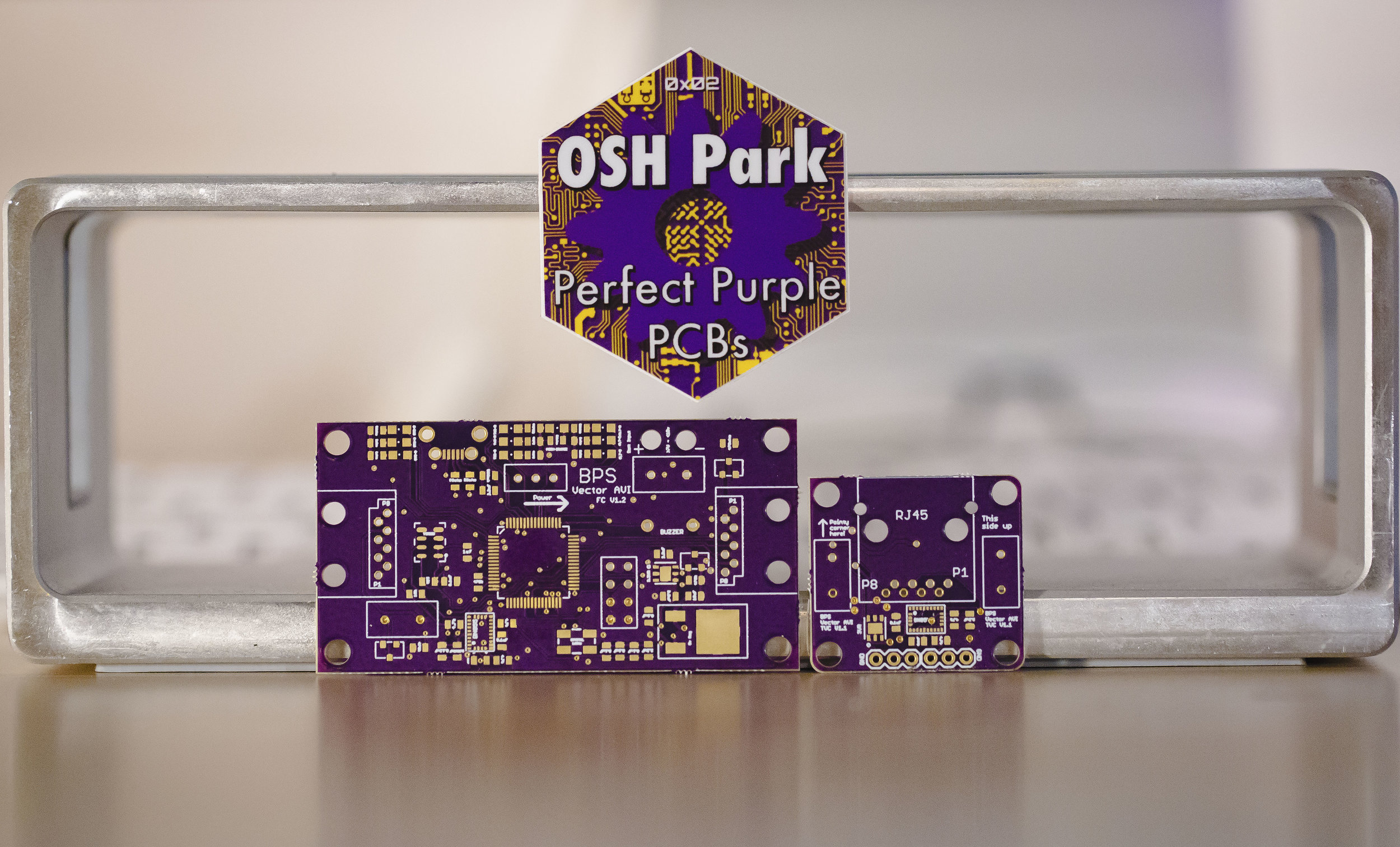 The first BPS PCBs ever made(and the first I've ever designed). Vector Avionics was a very early prototype of the Signal Avionics system