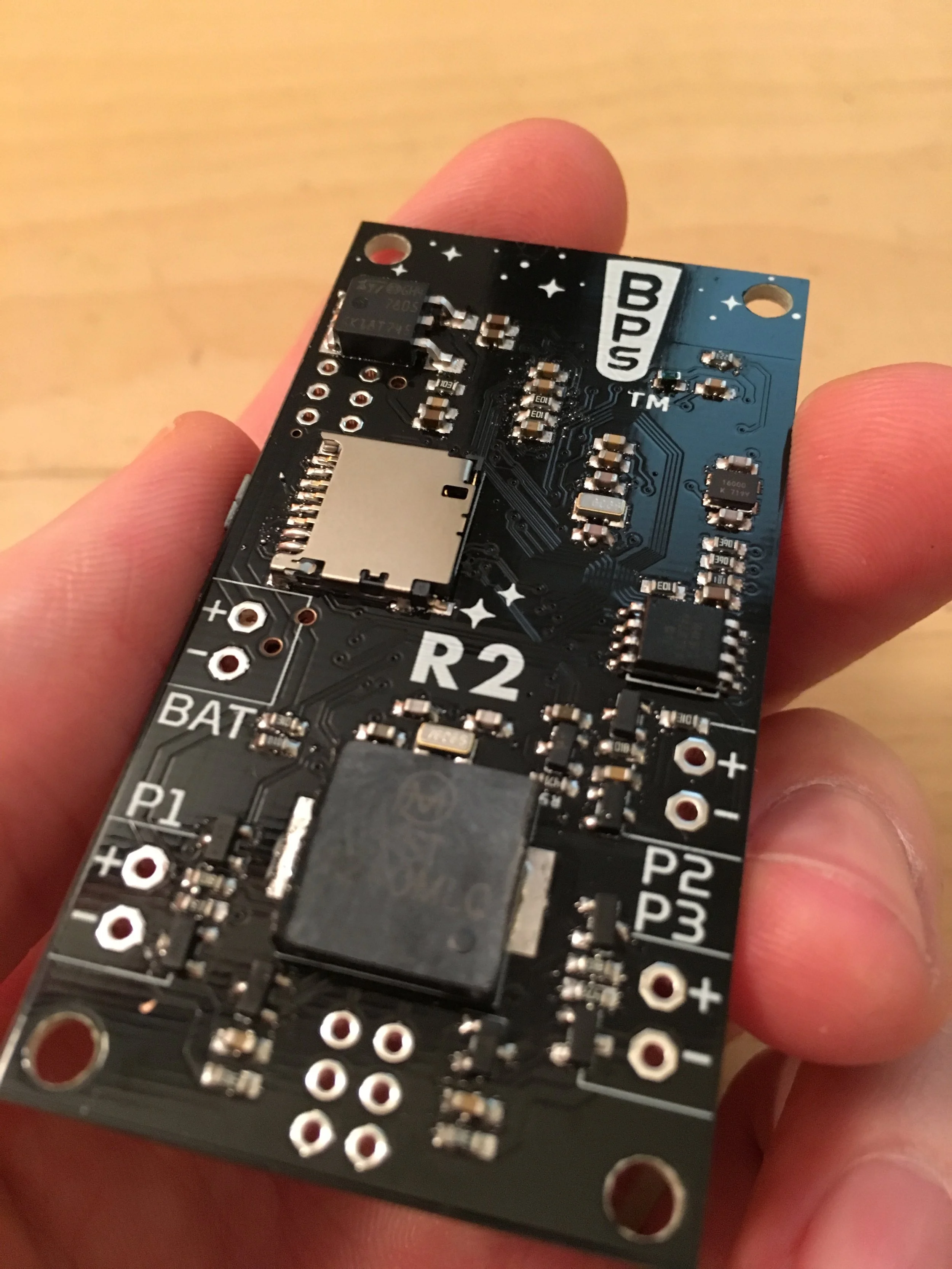 Back side of Signal R2 Dev