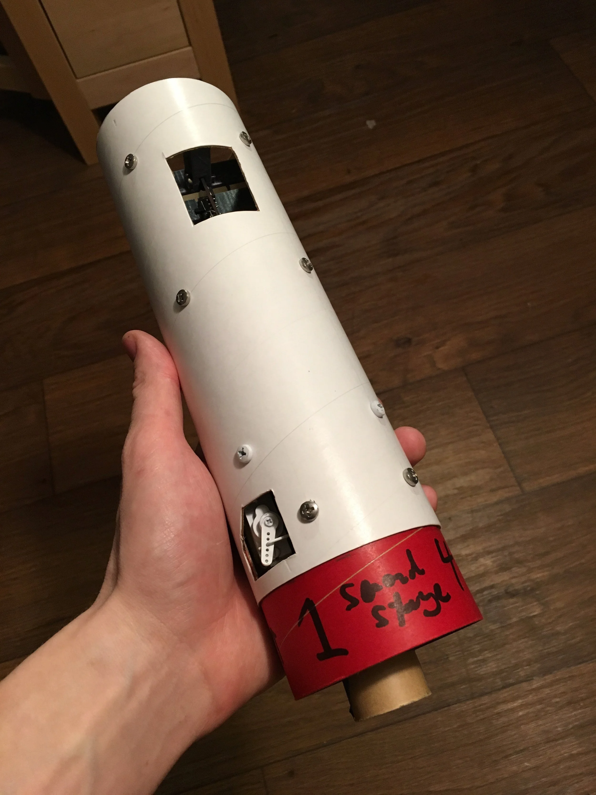 Upper stage of the Falcon Heavy - essentially the minimum viable airframe for the Signal R2 kit