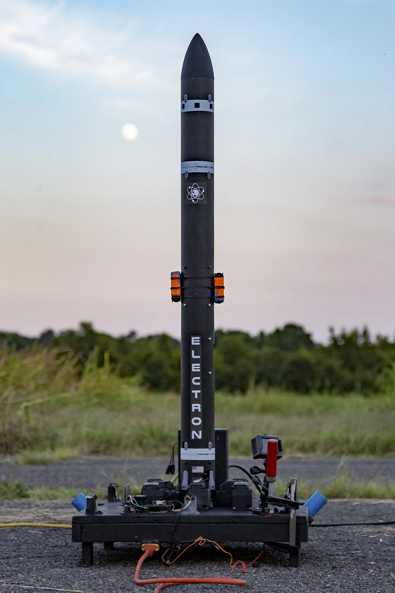 A model of the Rocket Lab Electron, built as part of the "Build Signal R2" video series