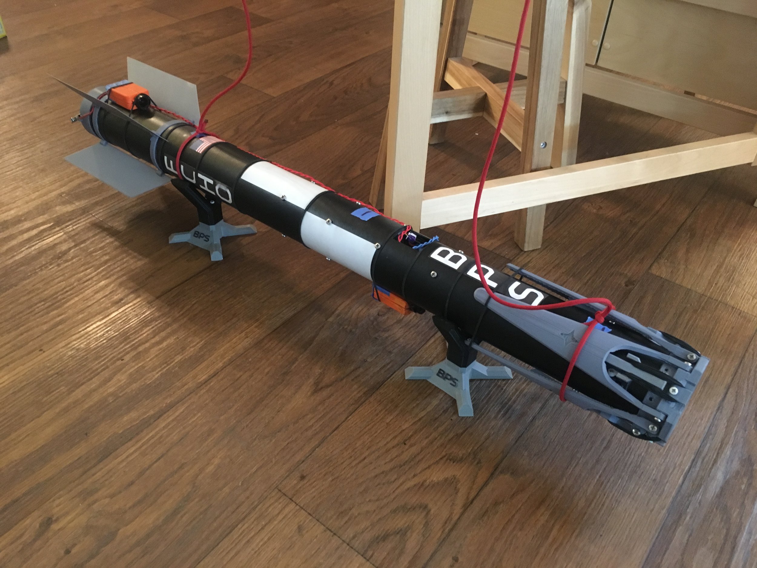 The Echo landing vehicle