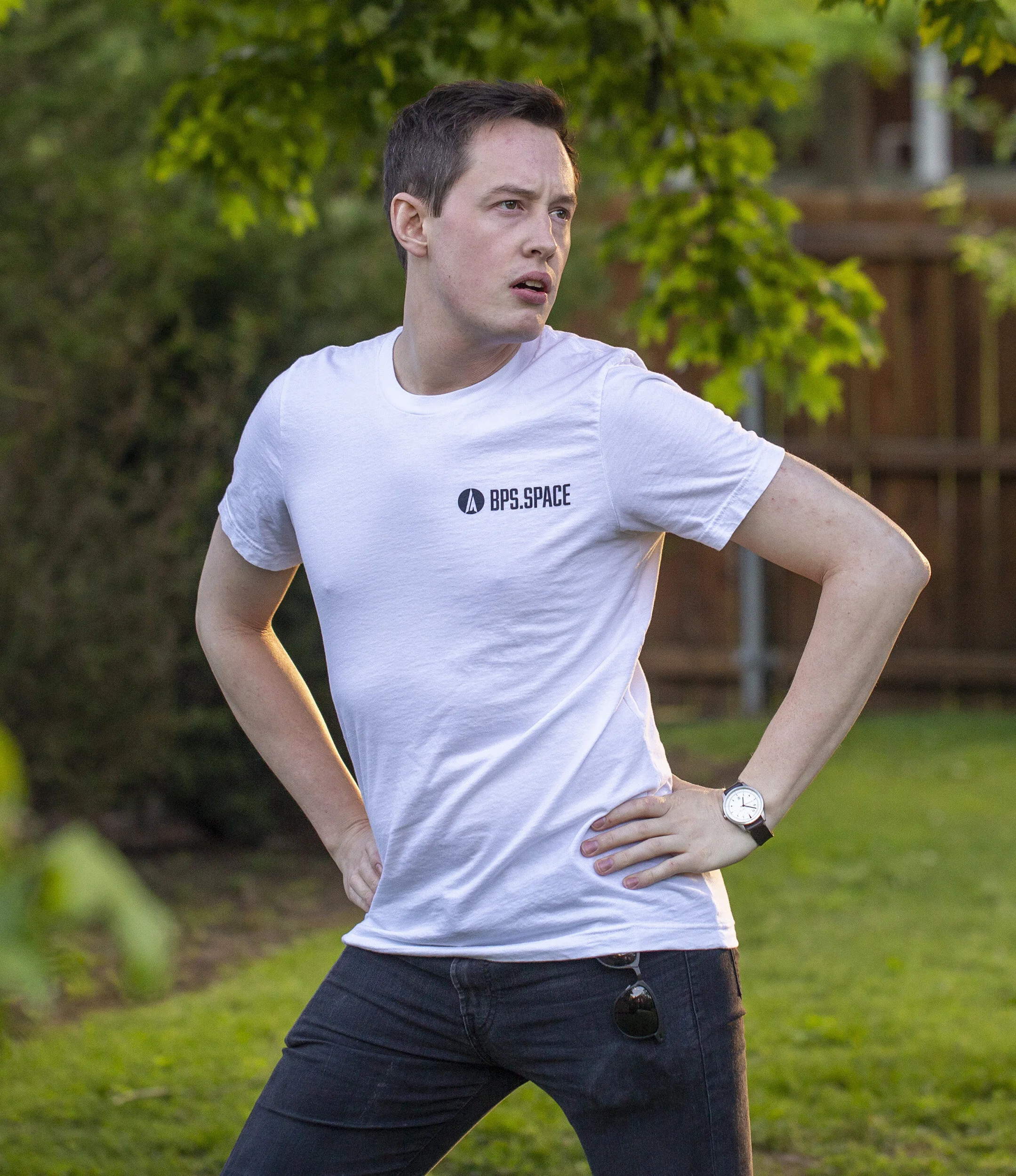 BPS Minimalist T-Shirt (White)