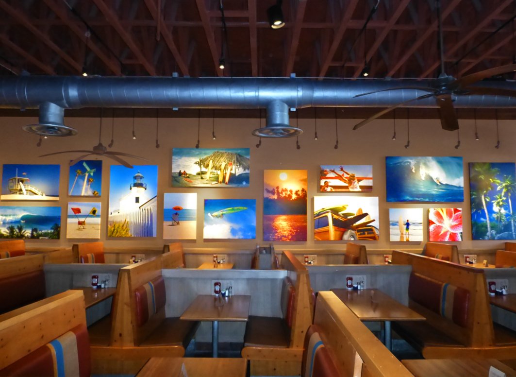 4. Art & Framing Installation_Islands Restaurant_art.jpg