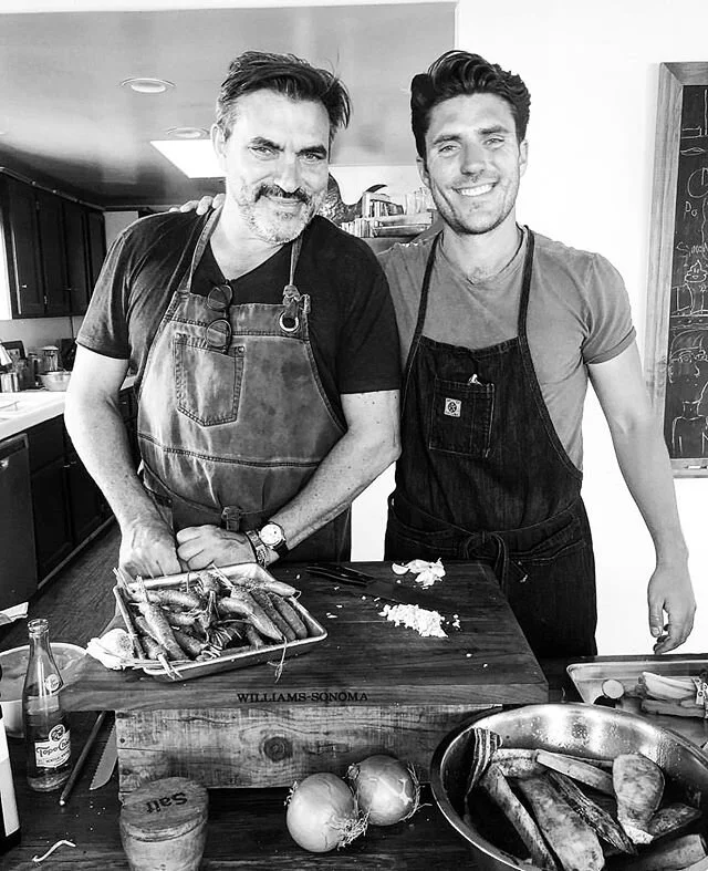 Happy Father&rsquo;s Day pops!!! Grateful for your crazy love for food, people &amp; travel - and for teaching us to dream big and always seek out the small hole in the wall family restaurant 🍝🍴🙌🏼