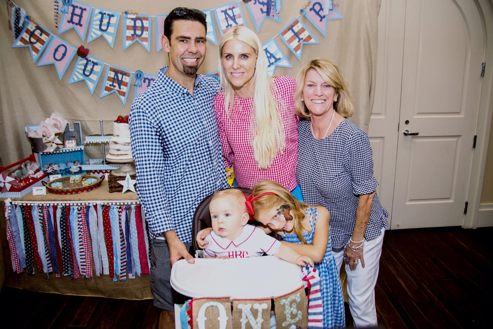 Here we are with the birthday boy and my sweet mama!