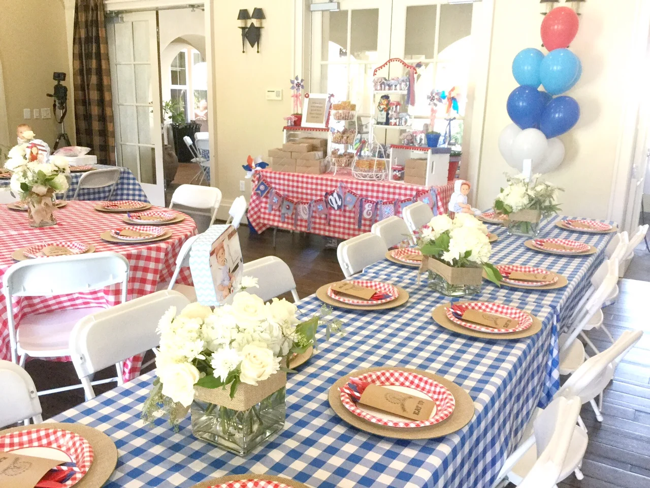 Our goodie bags were actually homemade apple pies that everyone took with them (in full disclosure, made in someone else’s home but still!) :)