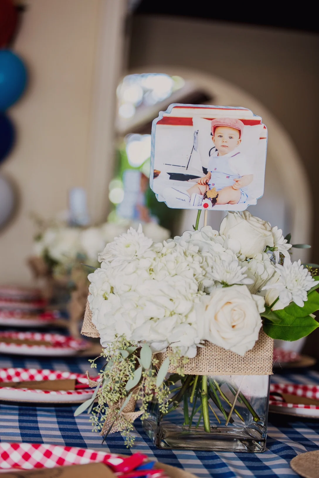 These are pictures of Huds on little foam backers- such a cute idea!