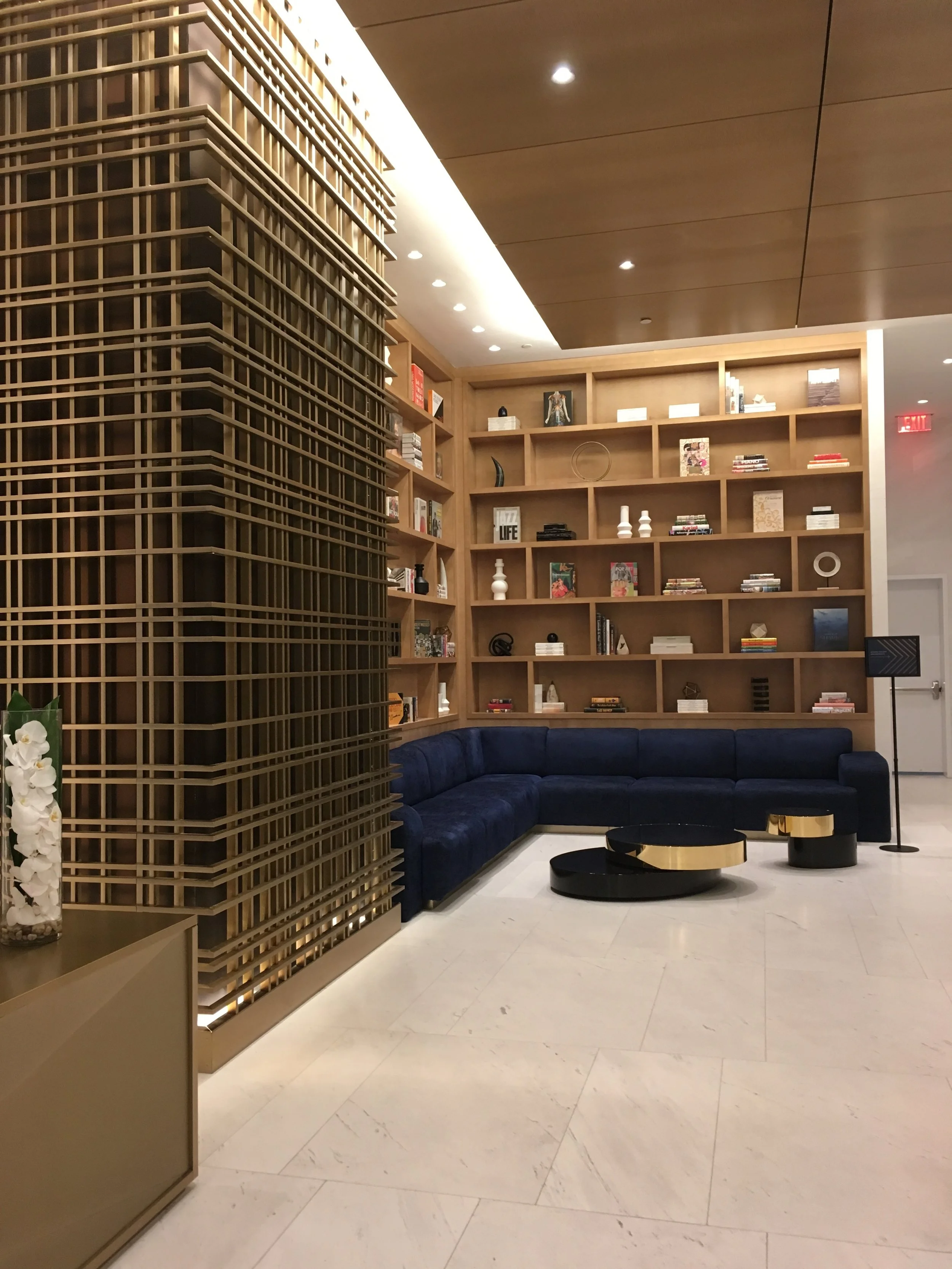 20 B   lobby with books .JPG