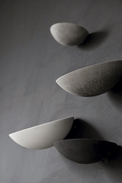 A view from beneath shows the very pretty roundness of each form