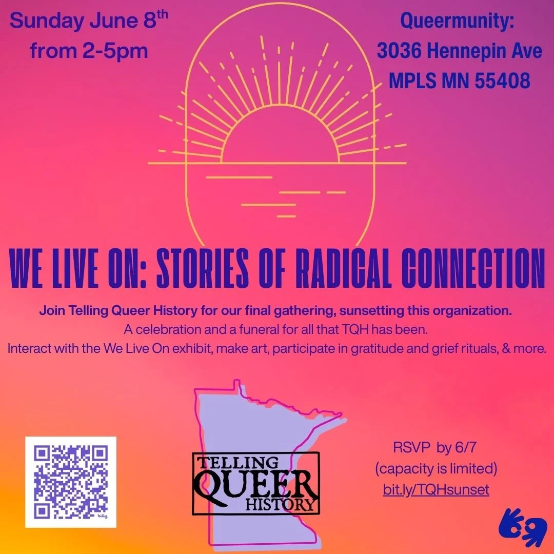 We Live On: Minneapolis Exhibit and Sunset Celebration