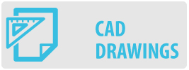 CAD Drawings | FF44 Medium Flat TV Wall Mount