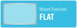 Mount Function: Flat | Flat TV Wall Mount