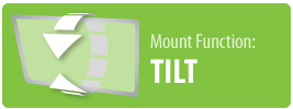 Mount Function: Tilt | Tilt TV Wall Mount