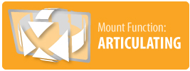 Mount Function: Articulating | Articulating TV Wall Mount
