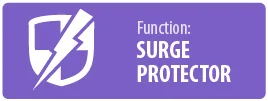 Function: Surge Protection | Power Block Surge Protector
