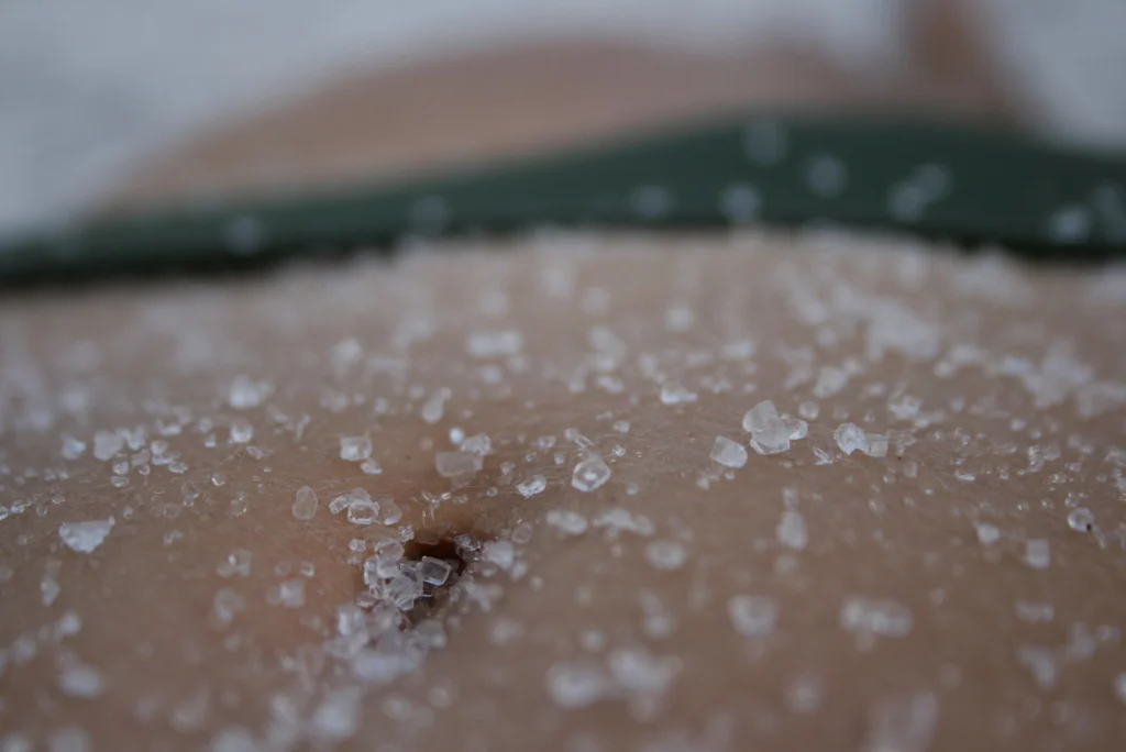 Homemade Epsom Salt Body Buff