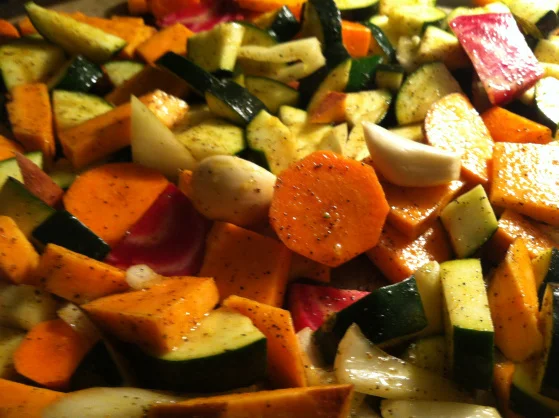 Yummy Roasted Root Veggies