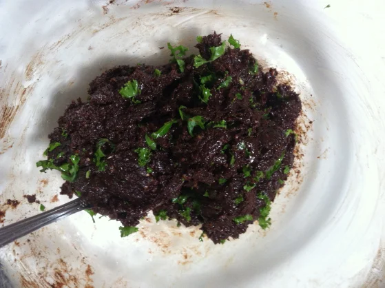 Salad? ... Just add a little chocolate