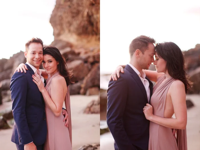 malibu southern california engagement photography oceanside cliff sunflower field