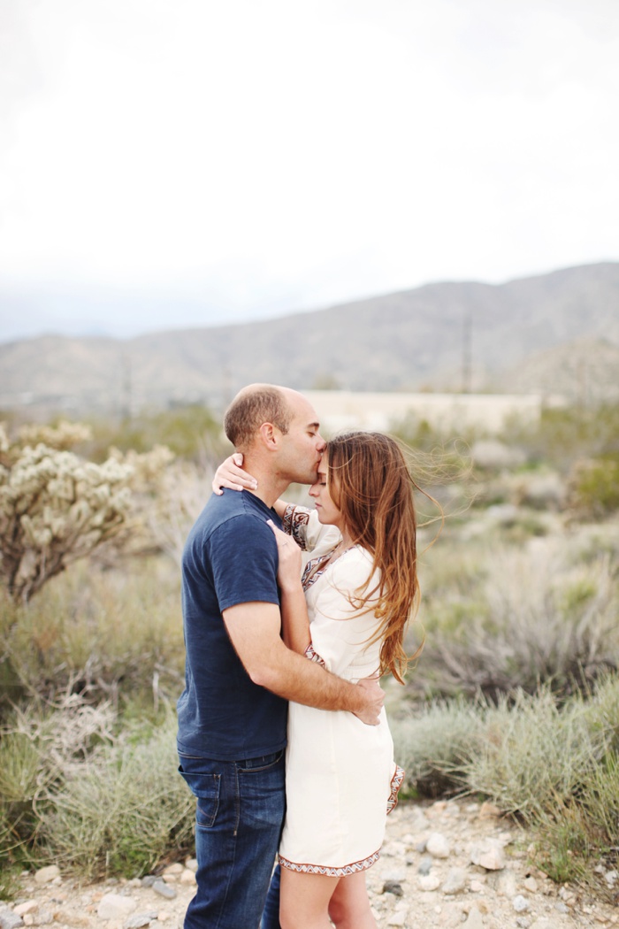 Morongo Canyon, Morongo Valley, desert boho engagement shoot