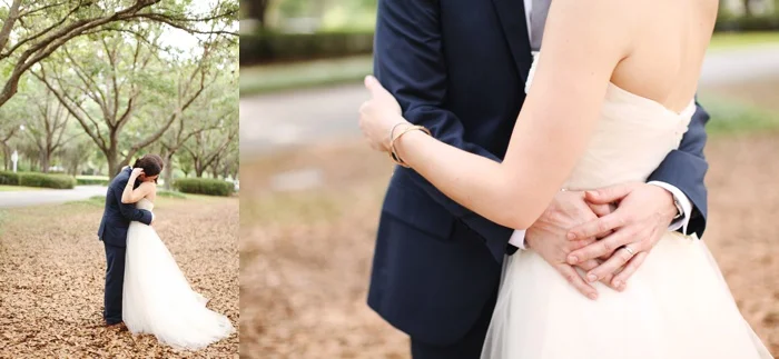 Cypress Grove Estate Orlando Central Florida Blush and Navy Wedding