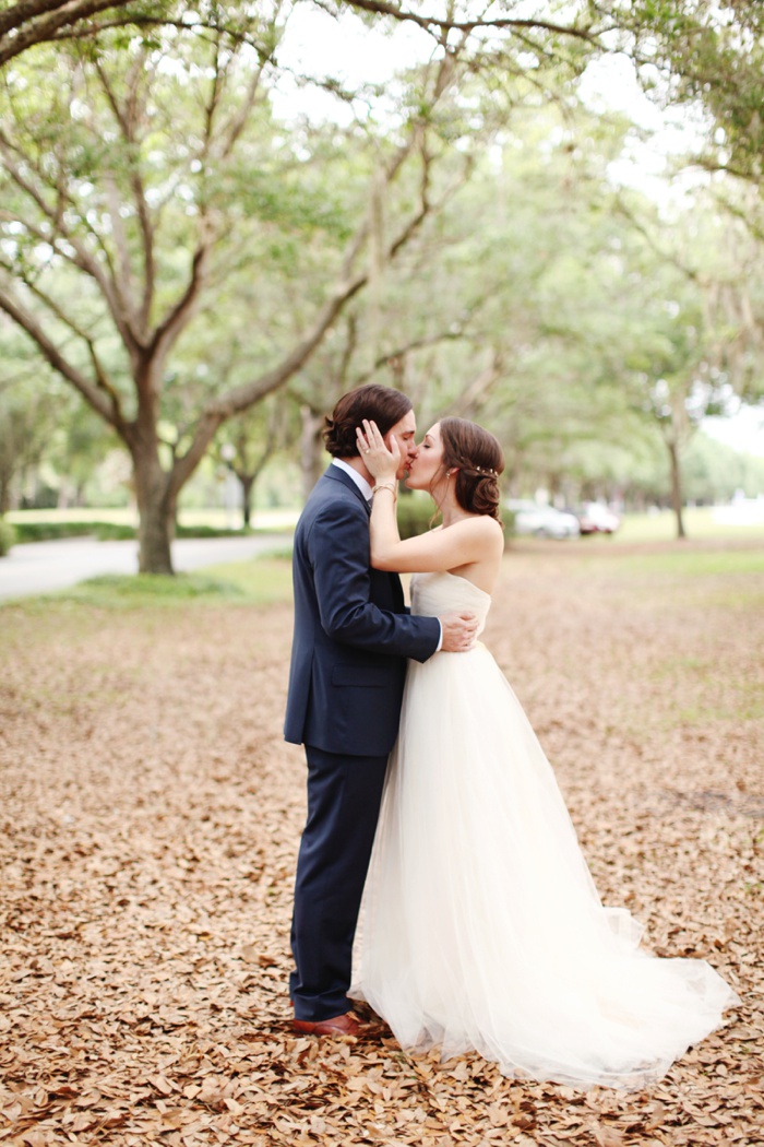 Cypress Grove Estate Orlando Central Florida Blush and Navy Wedding