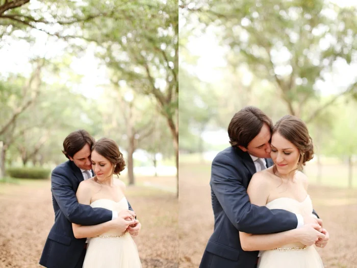 Cypress Grove Estate Orlando Central Florida Blush and Navy Wedding