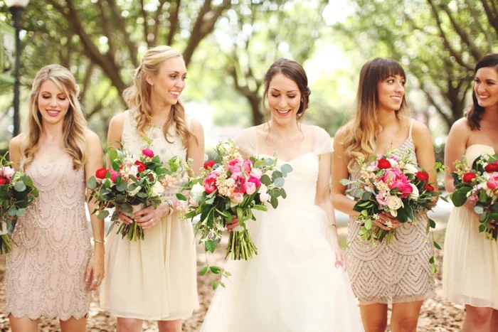 Cypress Grove Estate Orlando Central Florida Blush and Navy Wedding