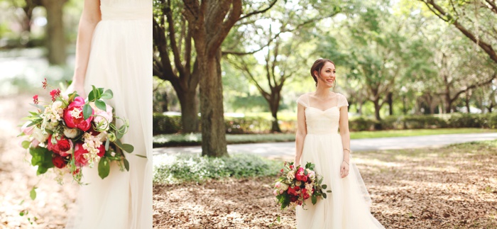 Cypress Grove Estate Orlando Central Florida Blush and Navy Wedding