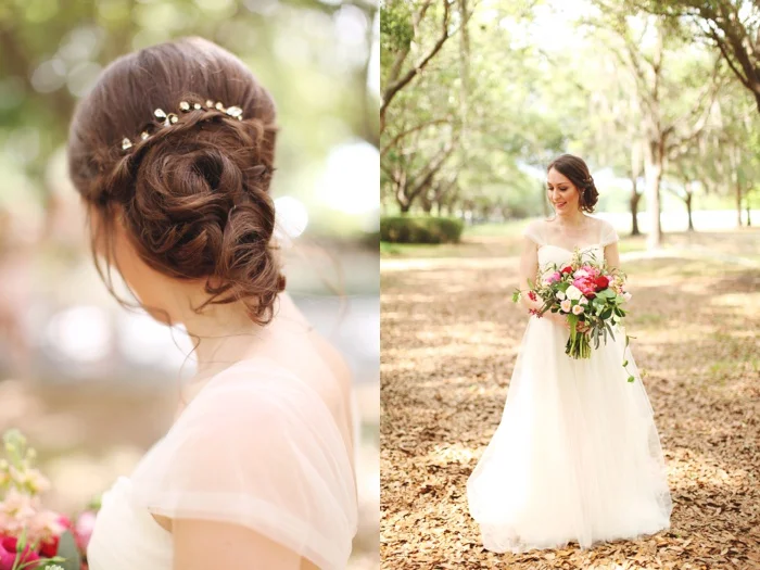 Cypress Grove Estate Orlando Central Florida Blush and Navy Wedding