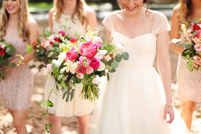 Cypress Grove Estate Orlando Central Florida Blush and Navy Wedding