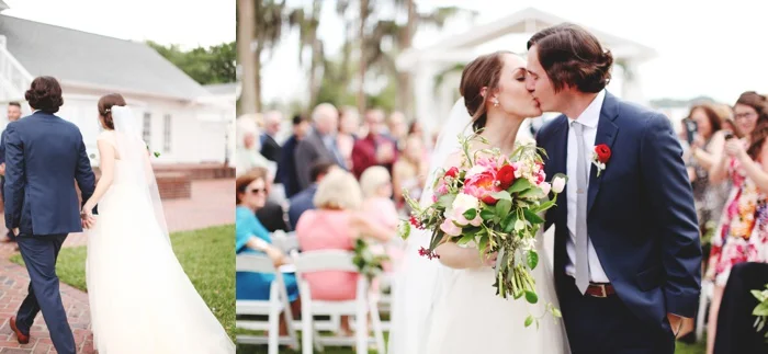 Cypress Grove Estate Orlando Central Florida Blush and Navy Wedding