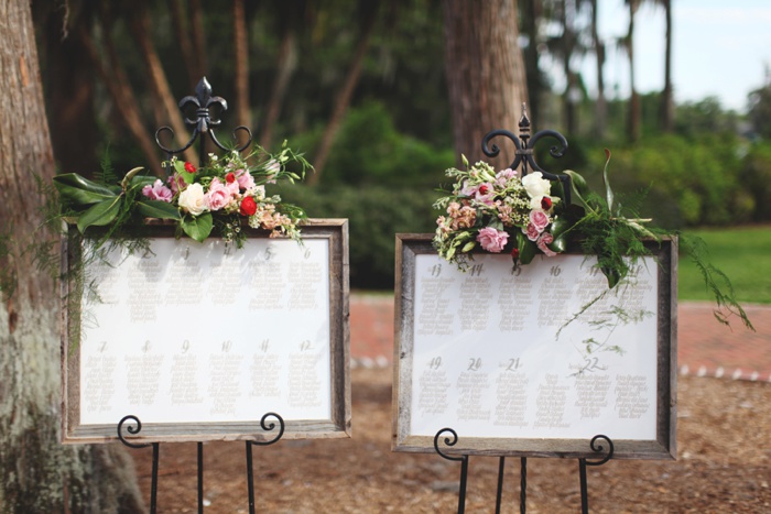 Cypress Grove Estate Orlando Central Florida Blush and Navy Wedding