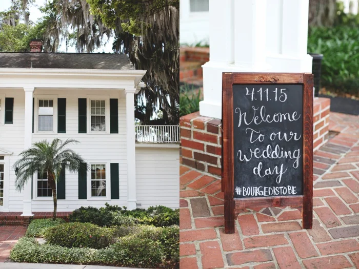 Cypress Grove Estate Orlando Central Florida Blush and Navy Wedding