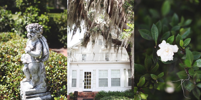 Cypress Grove Estate Orlando Central Florida Blush and Navy Wedding