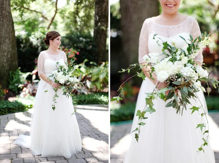 glamorous black tie navy gold and peach downtown orlando wedding photography