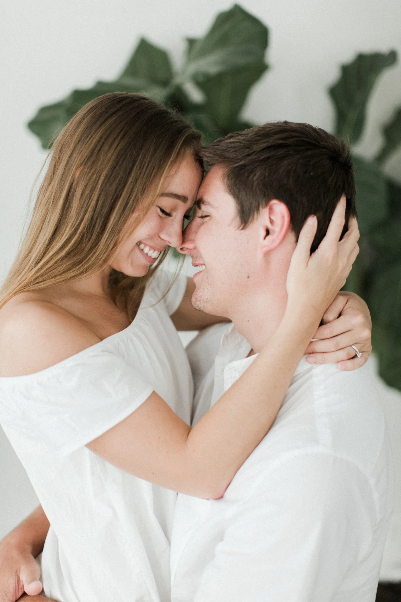 Kaley & Andrew | Engaged At Home Session