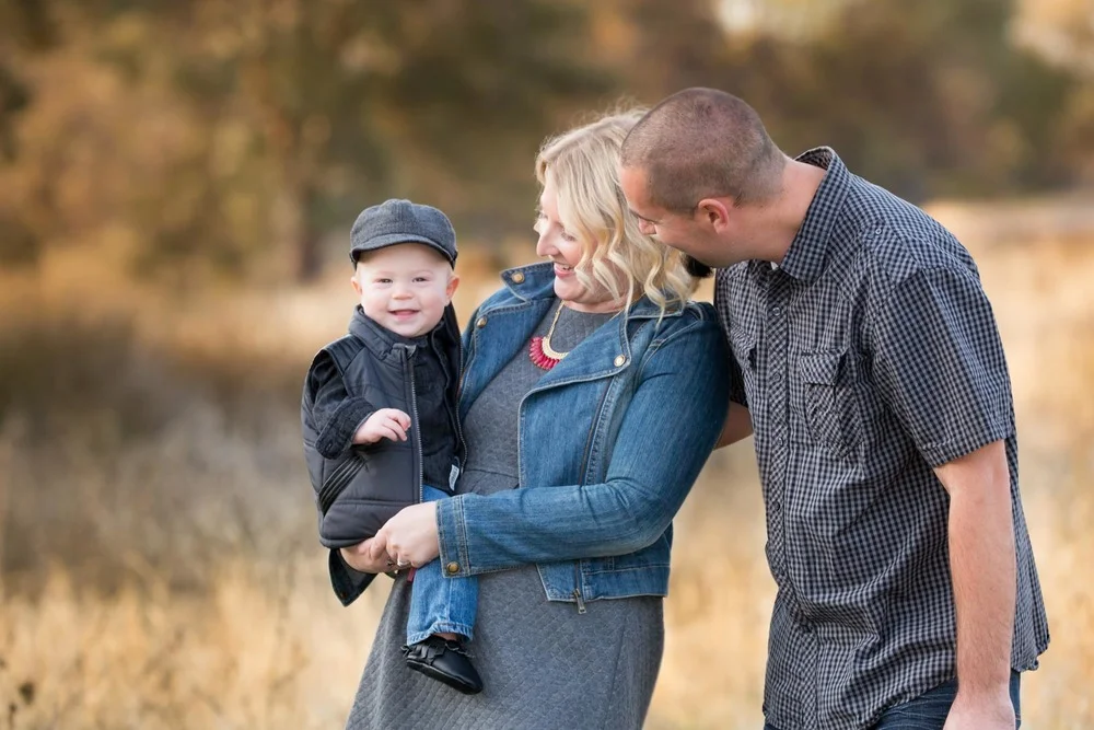 Megan & Tracy's super-cute kiddo. Photo shot at Chiawana Park in Pasco, WA.