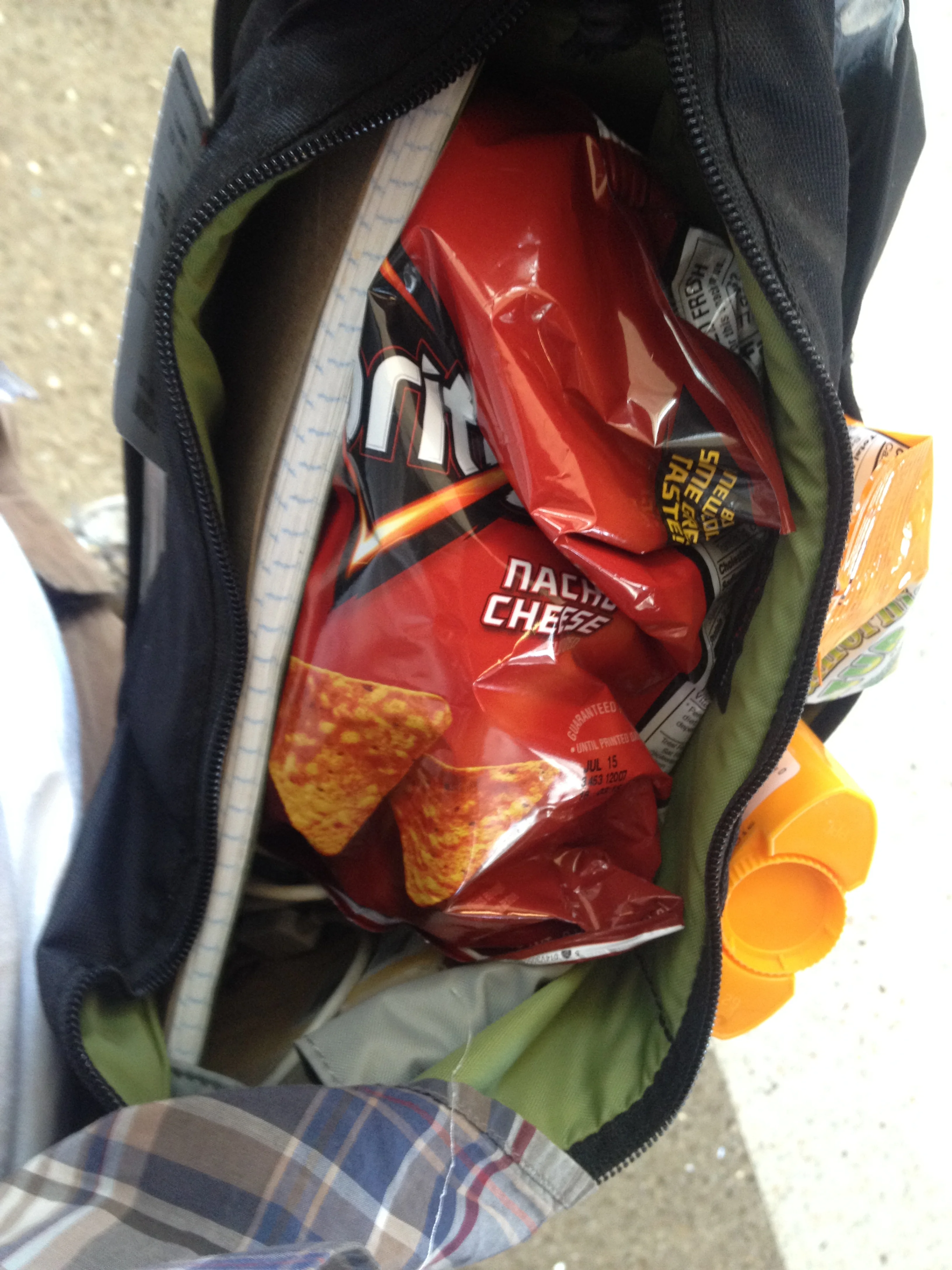  The Doritos made it! Maybe? 