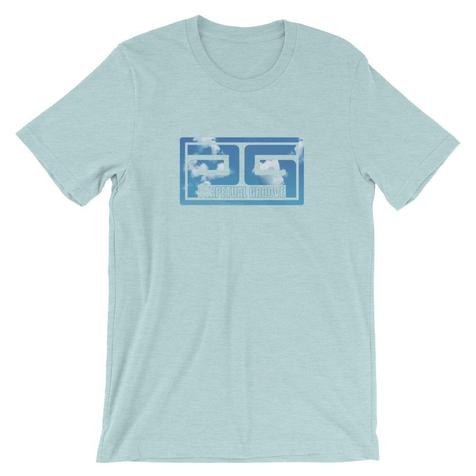 Blue Sky Block Logo Tee Perpetual Groove Shirt