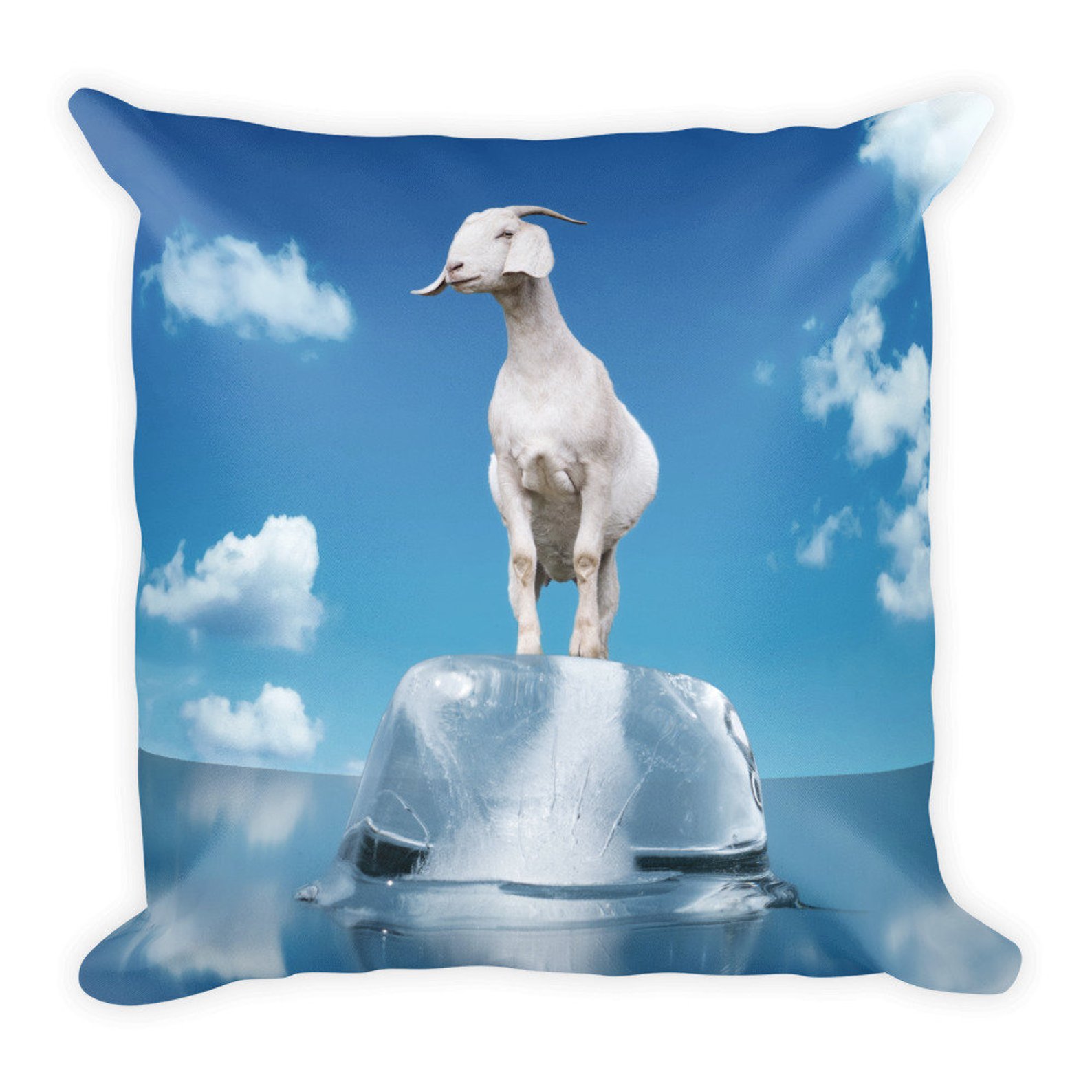 Goat Pillow 18" x 18" Perpetual Groove