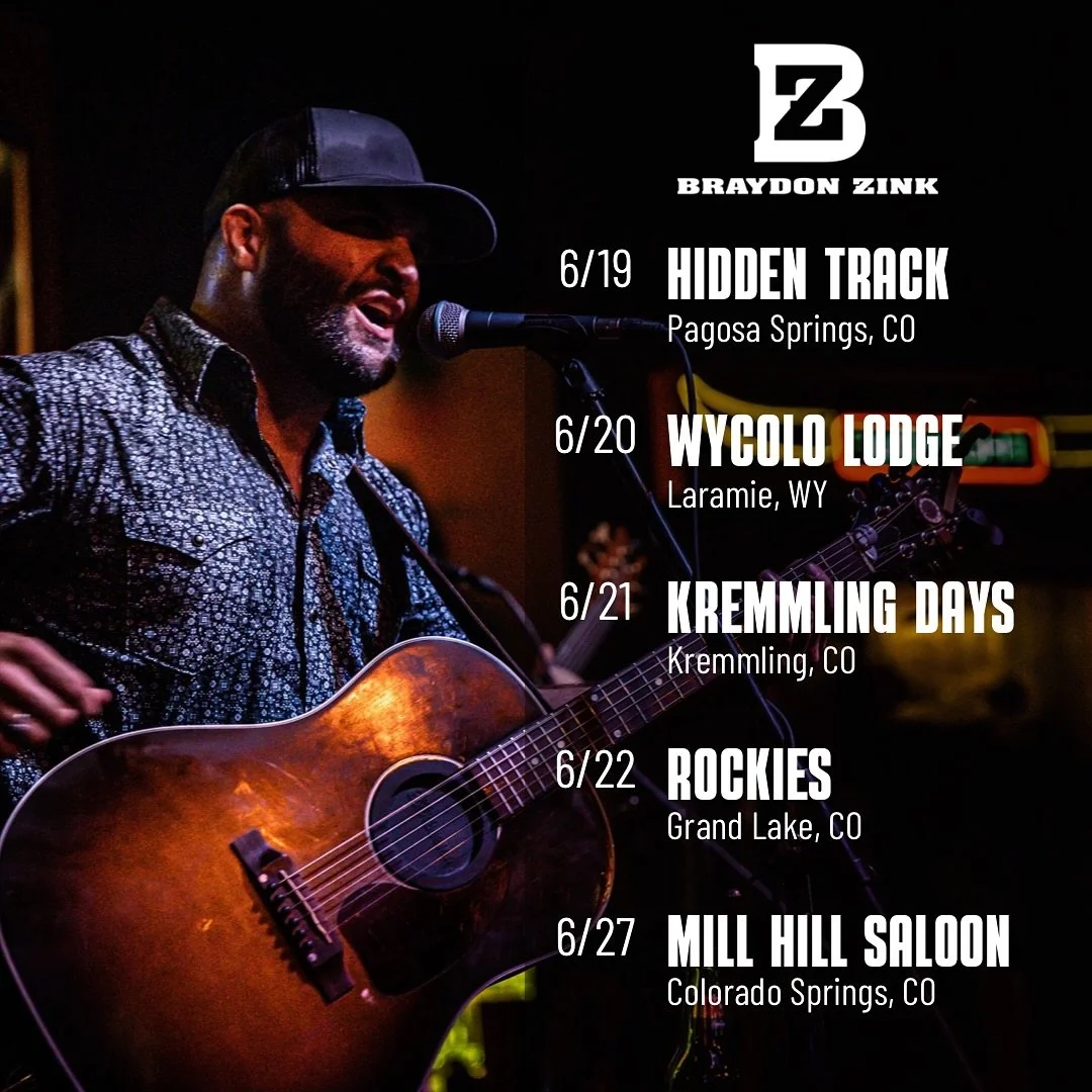 Wyoming/Colorado - we&rsquo;re back! Visit braydonzink.com for more details!!