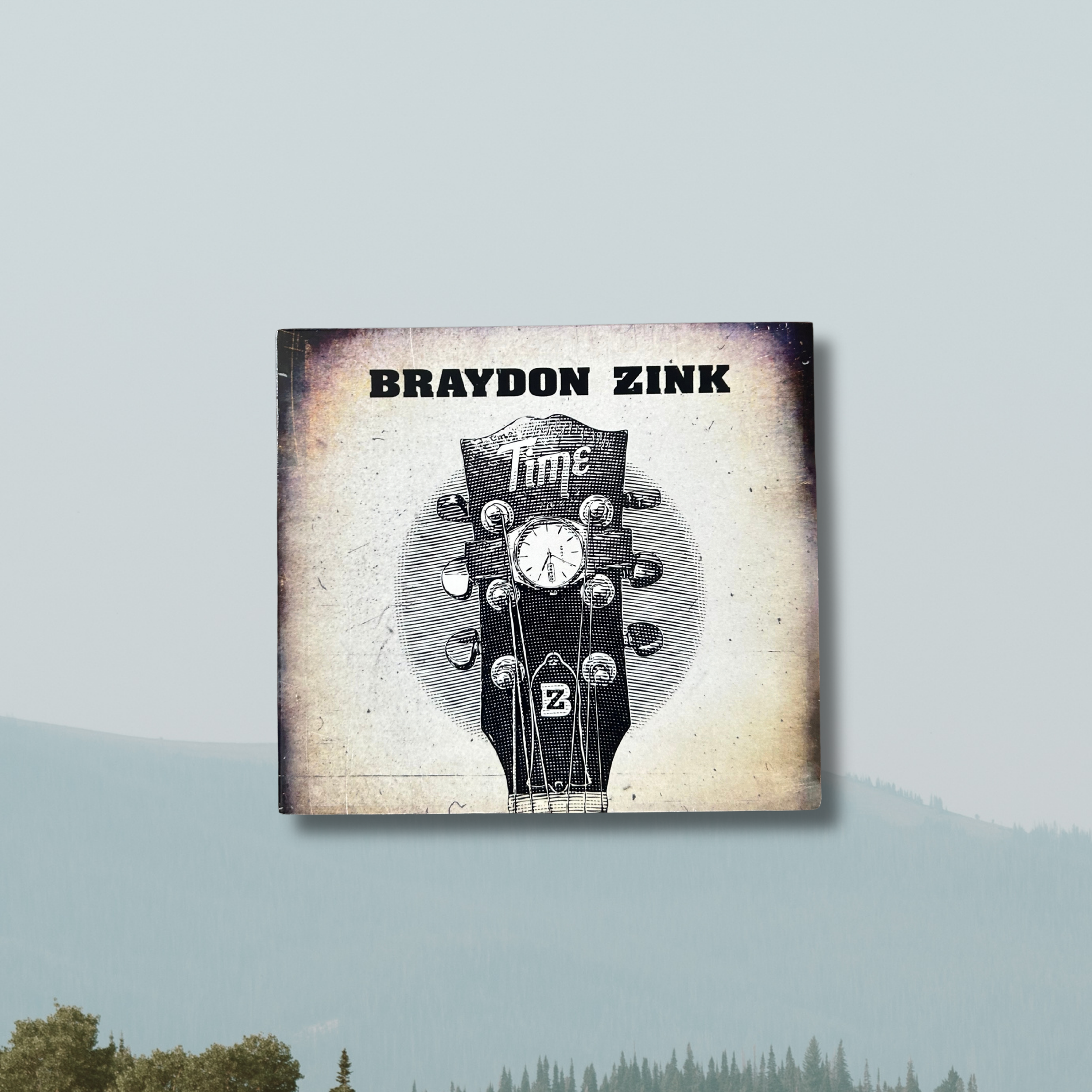 Physical CD of "Time" Album