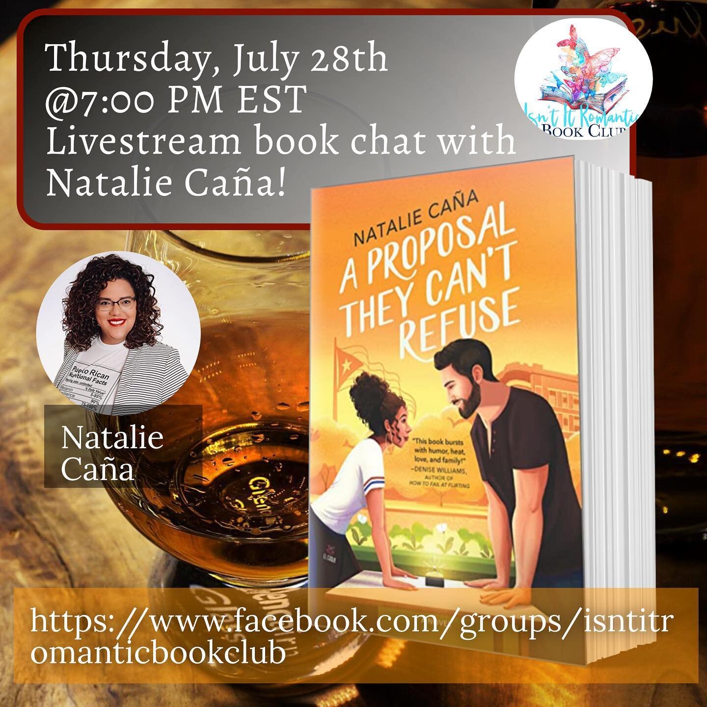 Dropping in quickly to let y&rsquo;all know that I&rsquo;m super excited to emerge briefly from my writing cave to chat with @iiromanticbookclub this THURSDAY!! Come join us!!